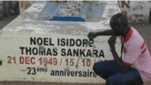 La tombe de l'ancien président Thomas Sankara au cimetière de Dagnoen, un quartier au Centre-Est de Ouagadougou