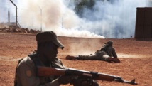 Soldats maliens à l'entraînement, le 6 février 2014 à Koulikoro. REUTERS/Joe Penney