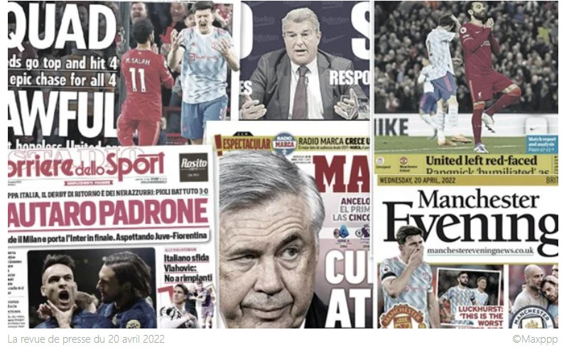 United se fait pulvériser après l'humiliation contre Liverpool, le carton de l'Inter face à l'AC Milan fait grand bruit