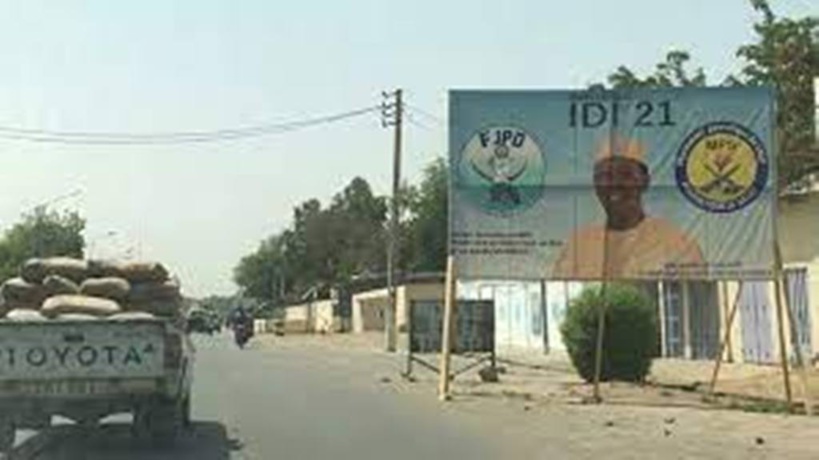 Tchad: pose de la première pierre du mausolée d'Idriss Déby à Amdjarass Tchad: pose de la première pierre du mausolée d'Idriss Déby à Amdjarass