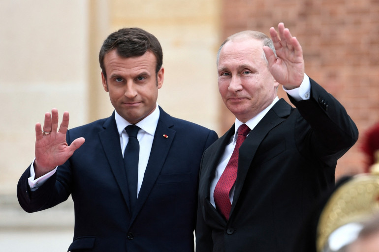 Présidentielle en France : Poutine félicite Macron pour sa réélection et lui souhaite du «succès»