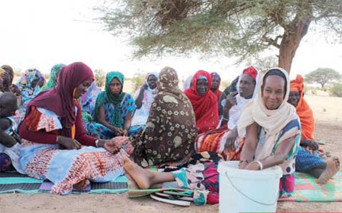 Des réfugiées mauritaniennes au Sénégal
