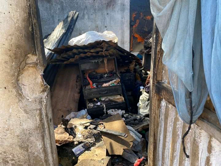 Djeddah thiaroye Kao: un violent incendie fait beaucoup de dégâts matériels dans un marché