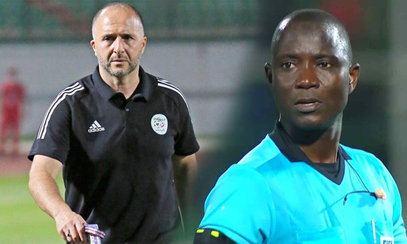Propos sur l’arbitre Bakary Gassama: Belmadi met de l’eau dans sa bile