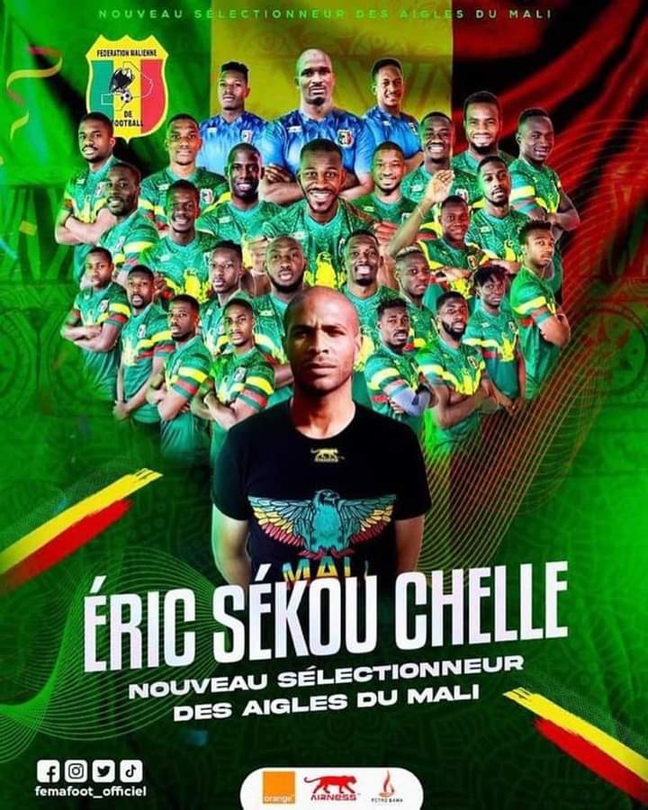 Mali: un ancien défenseur des Aigles, nommé entraîneur de l'équipe nationale