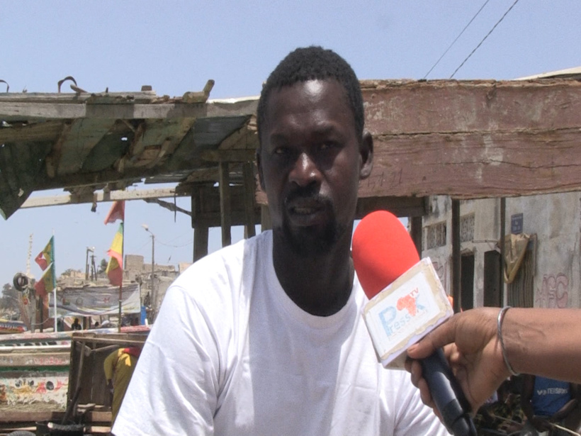 El Haj Macoura Diop, jeune pêcheur et ex-candidat à l'émigration
