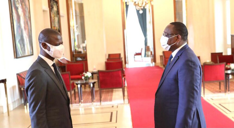 Législatives 2022: les instructions de Macky à Antoine Félix Diome Législatives 2022: les instructions de Macky à Antoine Félix Diome