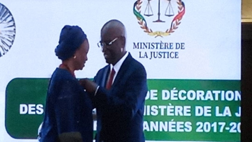 199 agents du ministère de la Justice décorés au titre de l'ordre national du Lion 