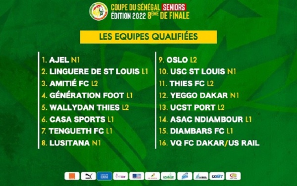Coupe du Sénégal: Diambars et Ndiambour qualifiés, AS Douane éliminée Coupe du Sénégal: Diambars et Ndiambour qualifiés, AS Douane éliminée