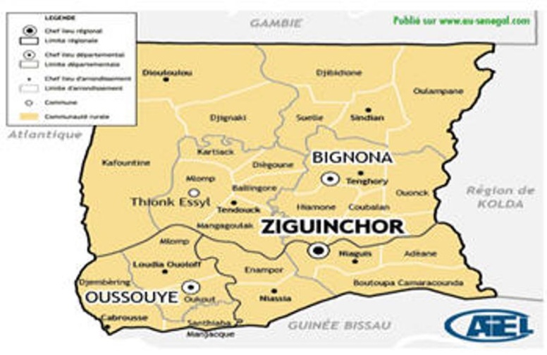 Virus Ebola à Conakry : Ziguinchor et Oussouye se barricadent Virus Ebola à Conakry : Ziguinchor et Oussouye se barricadent