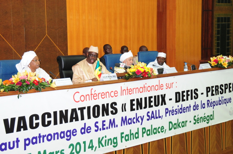 Macky Sall, « Il n'est plus acceptable qu'au XXIe siècle des enfants innocents continuent de mourir de maladies évitables par la vaccination » Macky Sall, « Il n'est plus acceptable qu'au XXIe siècle des enfants innocents continuent de mourir de maladies évitables par la vaccination »