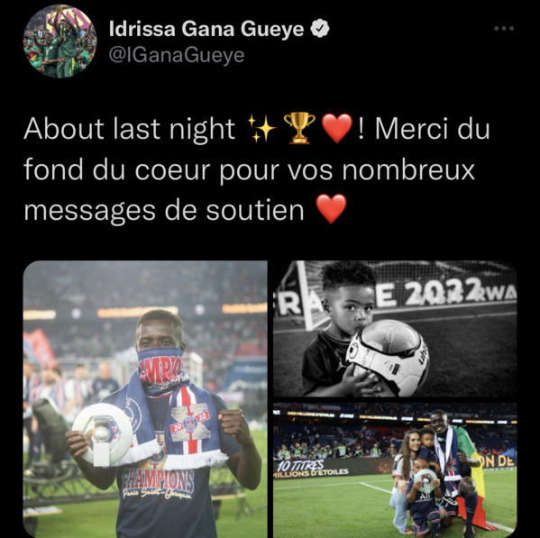 Première réaction de Gana Gueye depuis la cabale médiatique contre lui Première réaction de Gana Gueye depuis la cabale médiatique contre lui