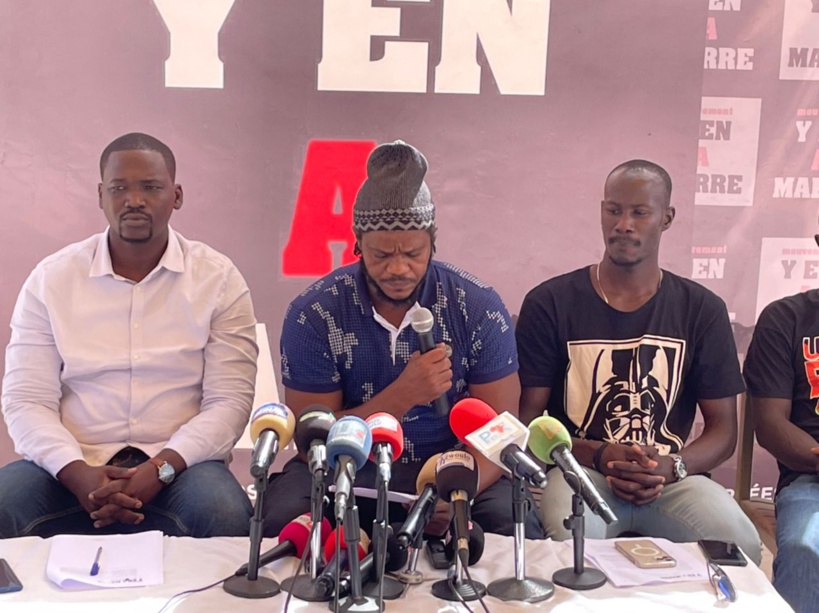 Insécurité : Yen a marre, en a marre et exige le limogeage du ministre de l'Intérieur Insécurité : Yen a marre, en a marre et exige le limogeage du ministre de l'Intérieur