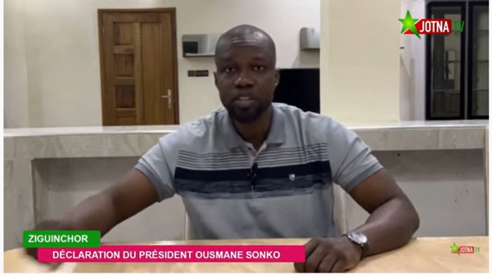 Ousmane Sonko : « Macky Sall ne connait que la confrontation, il n’a jamais gagné des élections depuis 2012 »