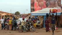 Marché de Gueckédou en Guinée.