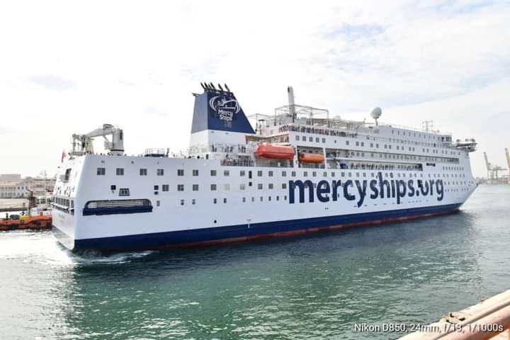 Global Mercy ships a accosté ce vendredi au Port de Dakar