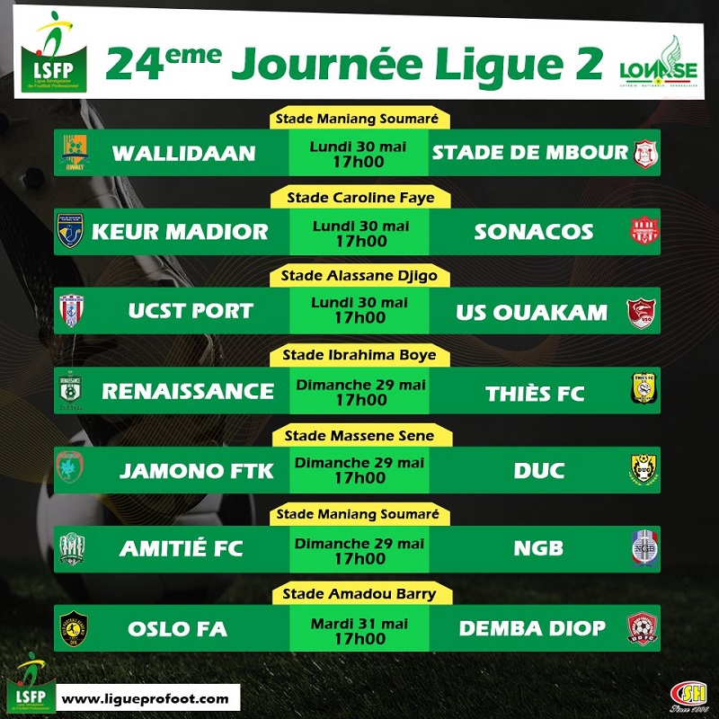 ​Ligue 2 : NGB joue sa survie face à Amitié FC