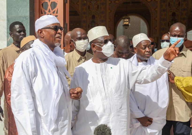 Massalikal Jinaane: le President Macky Sall promet une structure sanitaire et une morgue Massalikal Jinaane: le President Macky Sall promet une structure sanitaire et une morgue