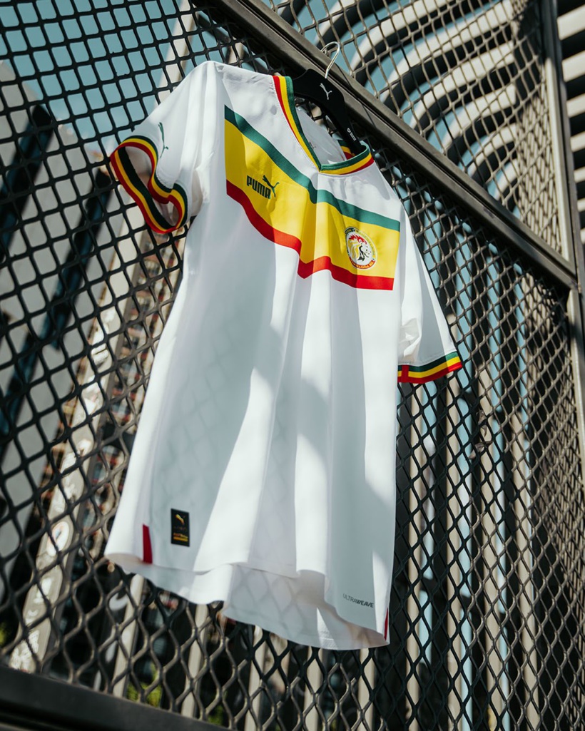 ​Puma dévoile le maillot officiel du Sénégal à la Coupe du monde