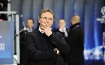 L'entraîneur parisien Laurent Blanc. L'entraîneur parisien Laurent Blanc.