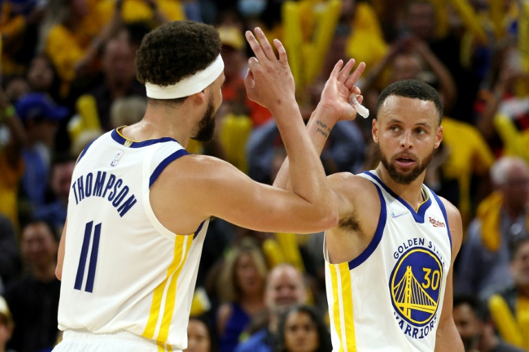 NBA: Curry/Thompson, les "Splash Brothers" de retour dans le grand bain de la finale