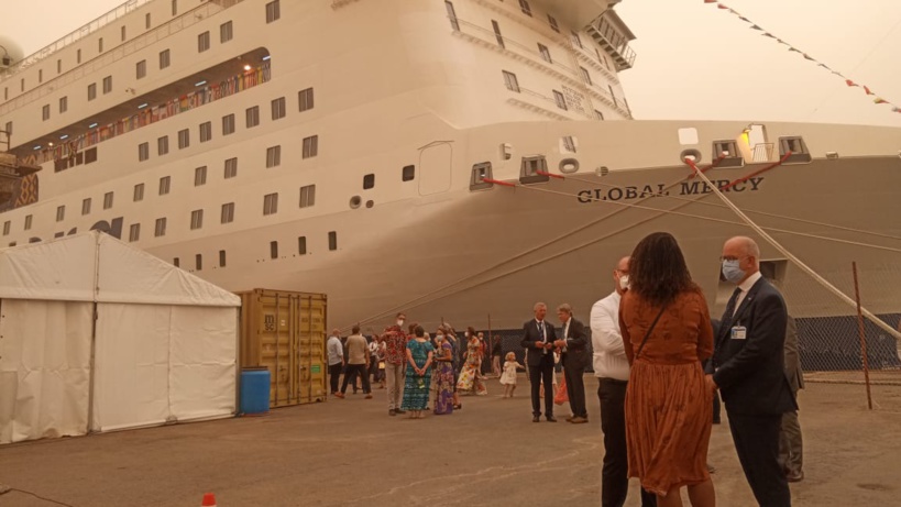 Global Mercy : Macky Sall prendra en charge les salaires du personnel sénégalais Global Mercy : Macky Sall prendra en charge les salaires du personnel sénégalais