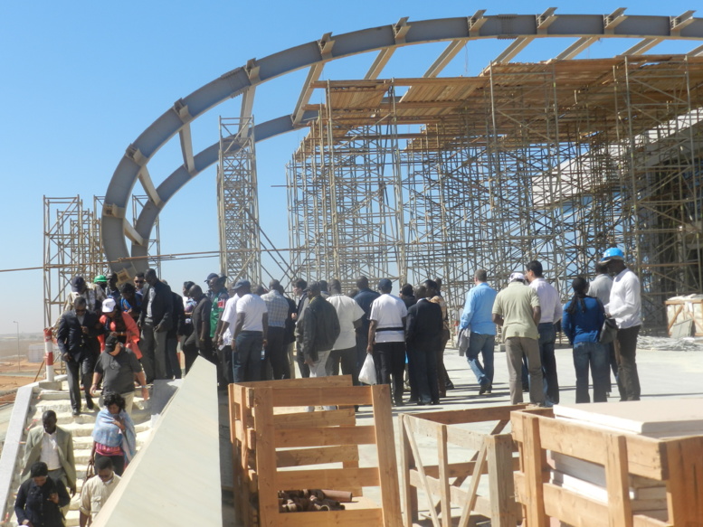 Aéroport Internationale Blaise Diagne de Diass, travaux en cours Aéroport Internationale Blaise Diagne de Diass, travaux en cours