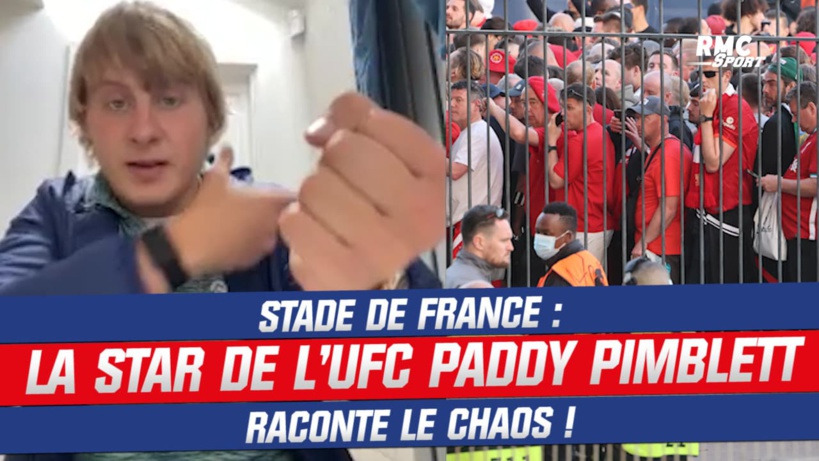 Incident Stade de France: le nouveau récit glaçant de Paddy Pimblett, qui dénonce "une organisation terrible" Incident Stade de France: le nouveau récit glaçant de Paddy Pimblett, qui dénonce "une organisation terrible"