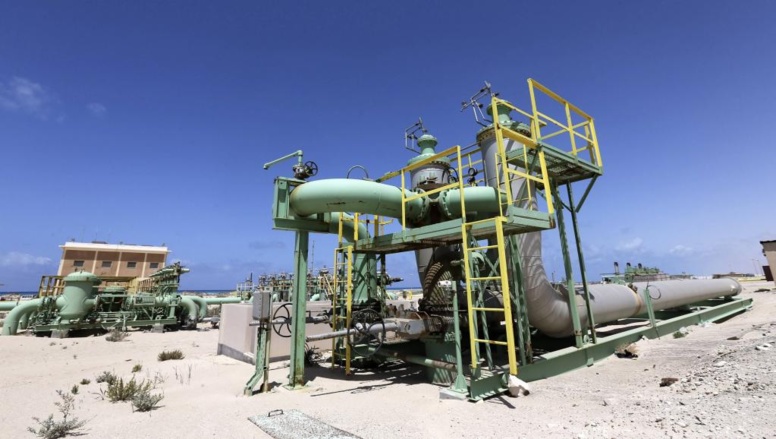 Le terminal pétrolier de Zwitina, dans l’est de la Libye, le 7 avril 2014, après avoir été occupé par les rebelles. REUTERS/Esam Omran Al-Fetori