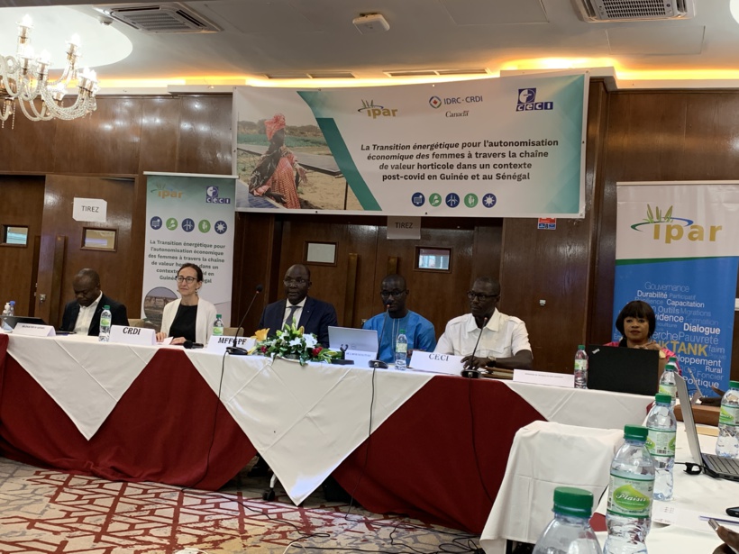 Transition énergétique et autonomisation économique des femmes: un projet de recherche 483 millions FCFA lancé ce mercredi Transition énergétique et autonomisation économique des femmes: un projet de recherche 483 millions FCFA lancé ce mercredi