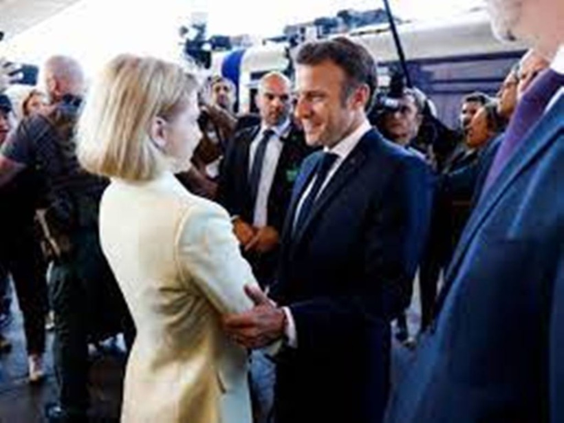 Macron, Scholz et Draghi sont arrivés à Irpin, près de Kiev Macron, Scholz et Draghi sont arrivés à Irpin, près de Kiev