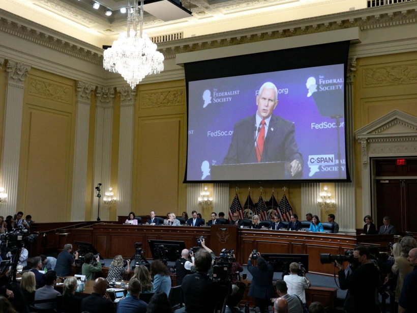 Enquête sur l'assaut du Capitole : Donald Trump a mis son vice-président sous pression Enquête sur l'assaut du Capitole : Donald Trump a mis son vice-président sous pression