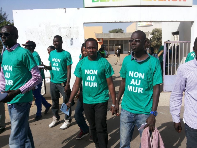 « Mur de la honte »-le collectif recule pour mieux sauter : « Nous prenons acte de la décision préfectorale mais déterminés nous resterons »