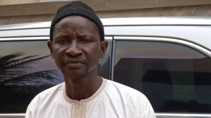 Ibrahima Gueye militant du Pastef. Ibrahima Gueye militant du Pastef.