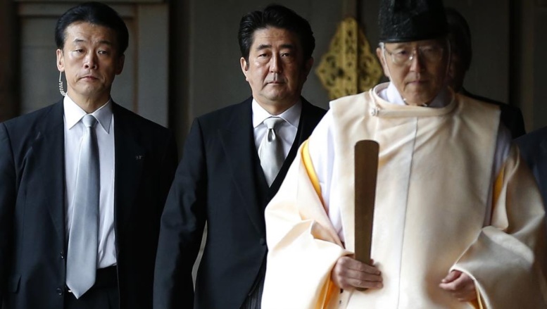 Barack Obama irrité par une nouvelle visite de Shinzo Abe à Yasukuni Barack Obama irrité par une nouvelle visite de Shinzo Abe à Yasukuni