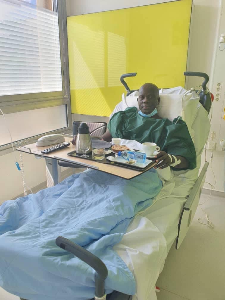 Malick Gackou malade et hospitalisé à Paris