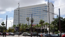 L'hôtel Hyatt Regency de Casablanca, où séjourne l'ancien président sénégalais Abdoulaye Wade. AFP/Stringer