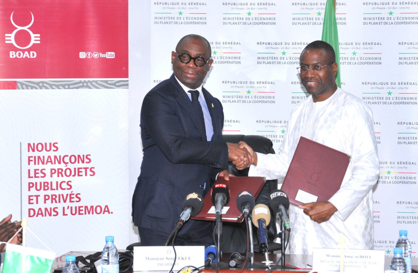 Le Sénégal signe deux conventions avec la BOAD pour financer la construction de 1529 classes et la consolidation d programme d'assainissement dans 10 villes