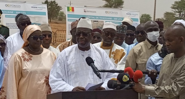 Tivaouane: Macky promet de livrer l’hôpital Mame El Haj Malick Sy de niveau 3 dans 18 mois Tivaouane: Macky promet de livrer l’hôpital Mame El Haj Malick Sy de niveau 3 dans 18 mois