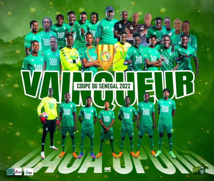 Le Casa Sports remporte la Coupe du Sénégal et réalise une saison parfaite