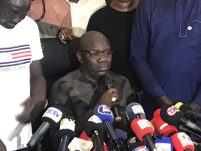 ​Ahmed Aïdara : « Nous préférons être embastillés pour le respect de nos droits que de vivre libre dans la couardise »