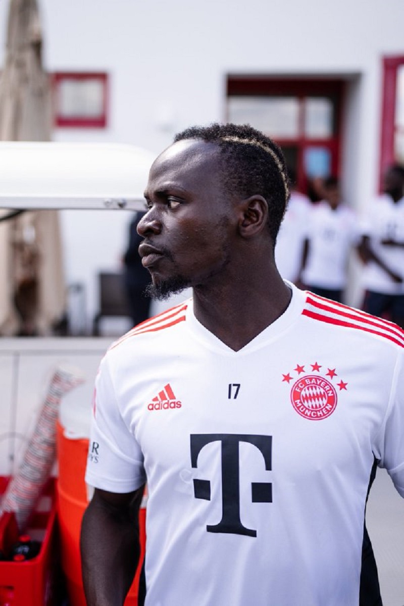​Sadio Mané effectue son premier entraînement avec le Bayern