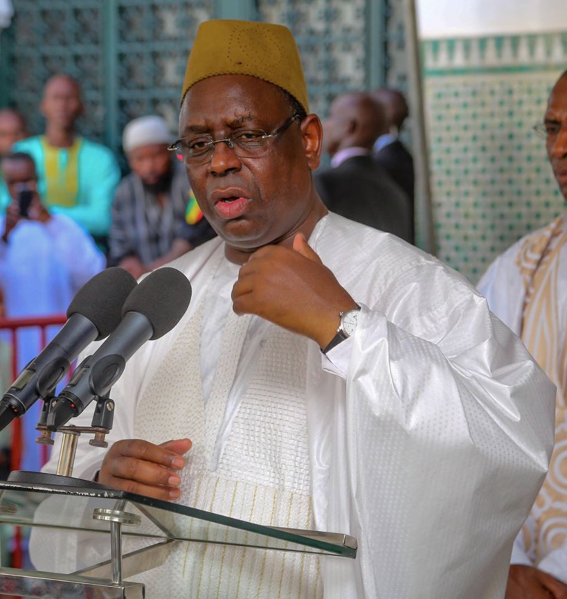 Tabaski 2022-Campagne électorale : les mises en garde de Macky Sall aux acteurs politiques Tabaski 2022-Campagne électorale : les mises en garde de Macky Sall aux acteurs politiques