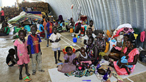 Des réfugiés sud-soudanais. Leur nombre en Ethiopie inquiète le HCR