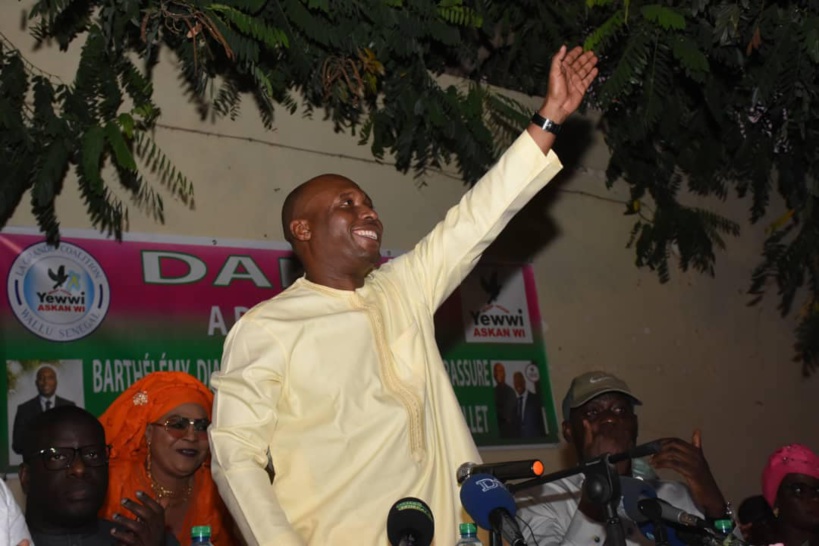 Législatives 2022: Barthélémy Dias croit fermement à une cohabitation à l'Assemblée nationale Législatives 2022: Barthélémy Dias croit fermement à une cohabitation à l'Assemblée nationale