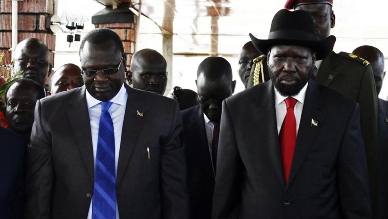 Soudan du Sud: un face-à-face inédit entre Salva Kiir et Riek Machar