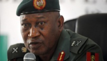 Le général Chris Olukolade, porte-parole du ministère de la Défense nigérian. AFP PHOTO/PIUS UTOMI EKPEI