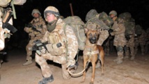 Soldats britanniques engagés dans l'opération Moshtarak à Marjah en Afghanistan, le 13 fevrier 2010. Reuters / SSgt Will Craig