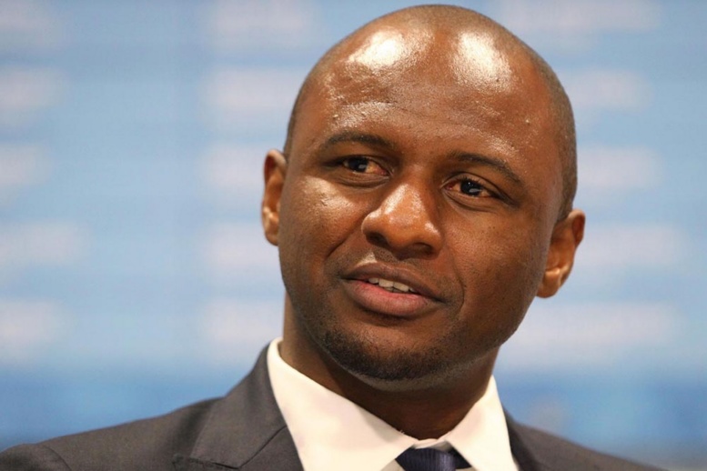 Patrick Vieira anime une conférence de presse, vendredi Patrick Vieira anime une conférence de presse, vendredi