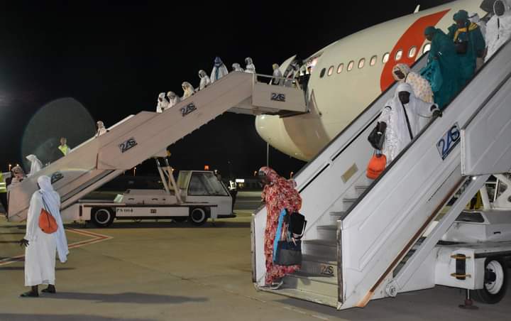 Hajj 2022 : Le premier vol retour est arrivé dimanche à l'AIBD